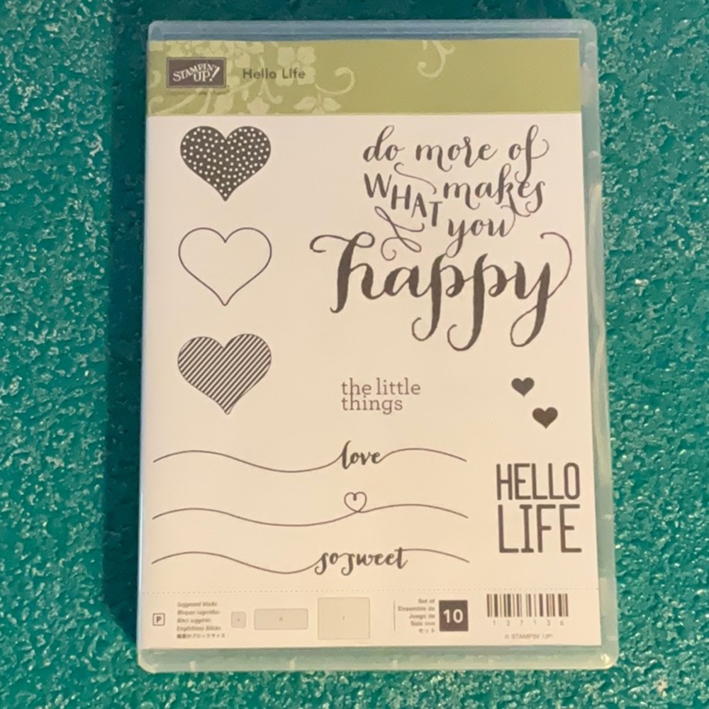 Stampin’ Up! Hello Life stamp set